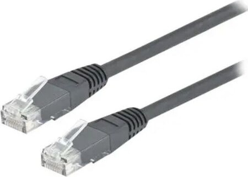 Nettverkskabel Lszh Rj-45 Rj-45 Cat 6 7m Svart