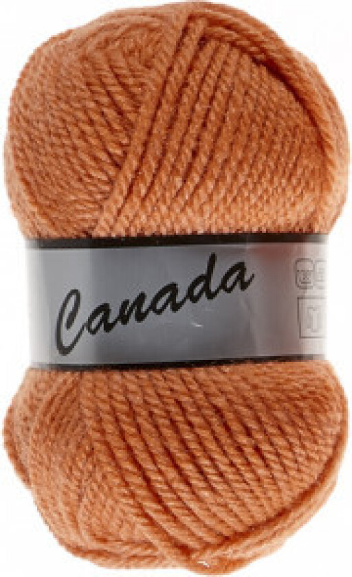 Lammy Canada Garn Unicolour 124 Lys Oransje