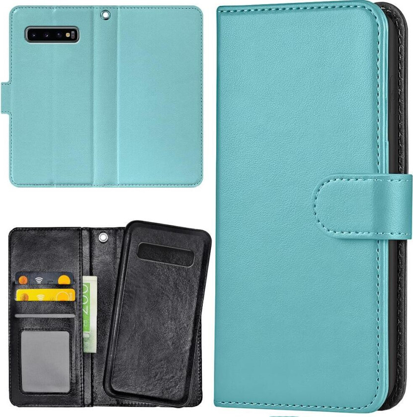 Samsung Galaxy S10e - Lommebok Deksel Turkis