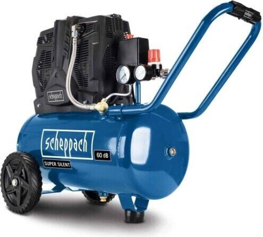 Luftkompressor Scheppach HC25Si Horisontal 1100 W 8 bar 24 L