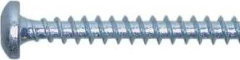 NKT universalskrue 5,0x30mm - TX25, panhoved, groft trægev. Spun, rustfri A4 - 200stk