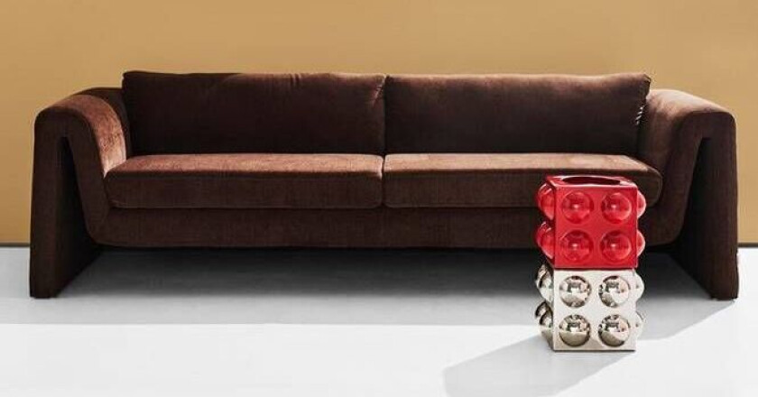 Mika sofa Danny a - mocca brown color 06