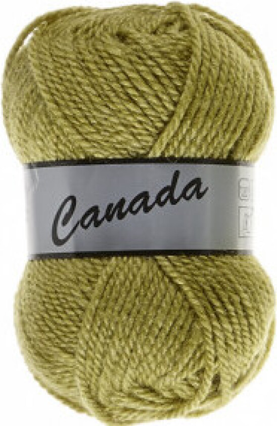 Lammy Canada Garn Unicolour 271 Mørk limegrønn