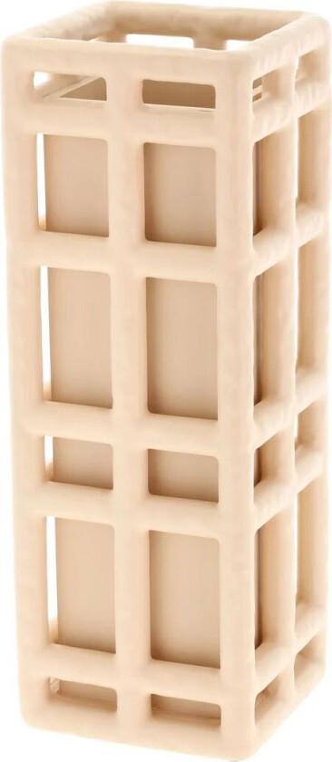 Lyng vase 11 x 11 30 cm Sand