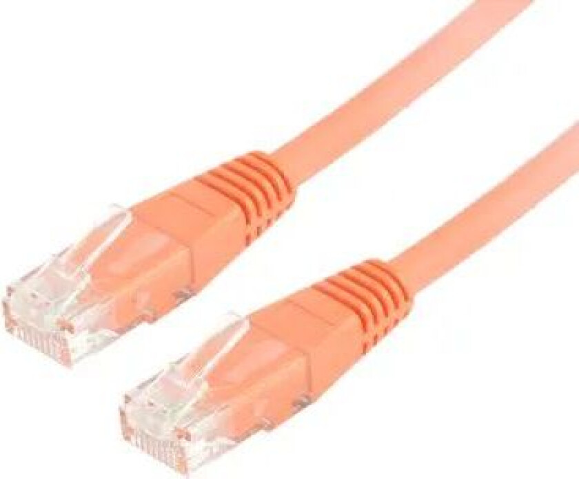 Nettverkskabel Lszh Rj-45 Rj-45 Cat 5e 10m Oransje