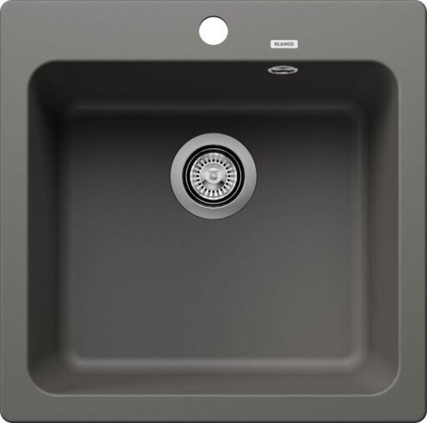 Naya 5 UX kjøkkenvask, 51,5x51 cm, grå
