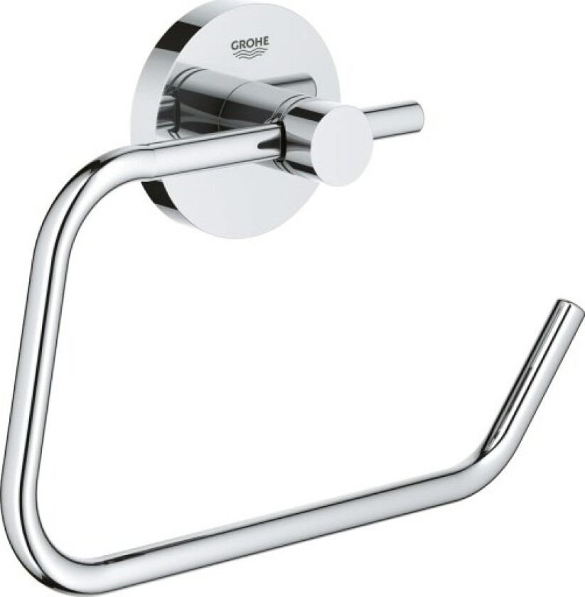 Grohe Essentials Toalettrullholder uten lokk Krom