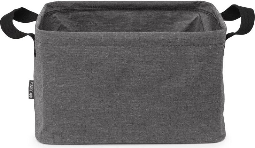 vaskkurv sammenleggbar 35 L Svart pepper