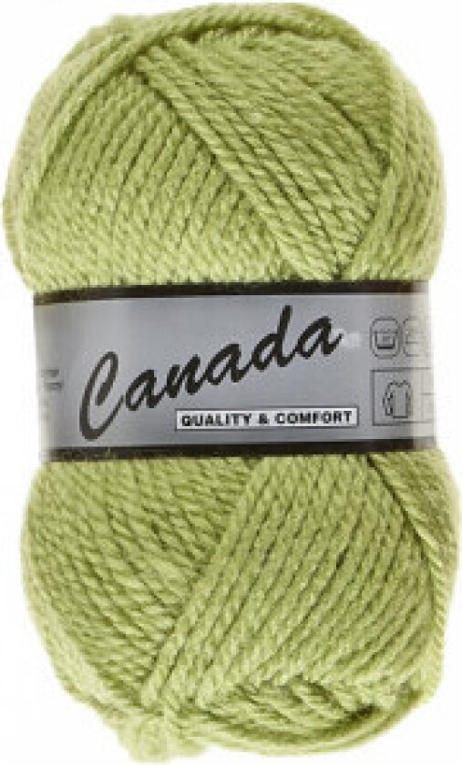 Lammy Canada Garn Unicolour 277 Lime Green
