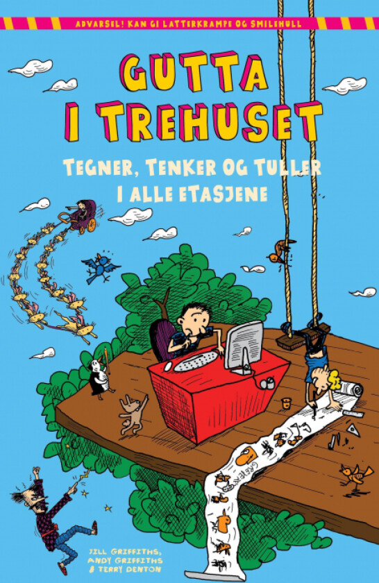 Gutta i trehuset tegner, tenker og tuller i alle etasjene av Andy Griffiths