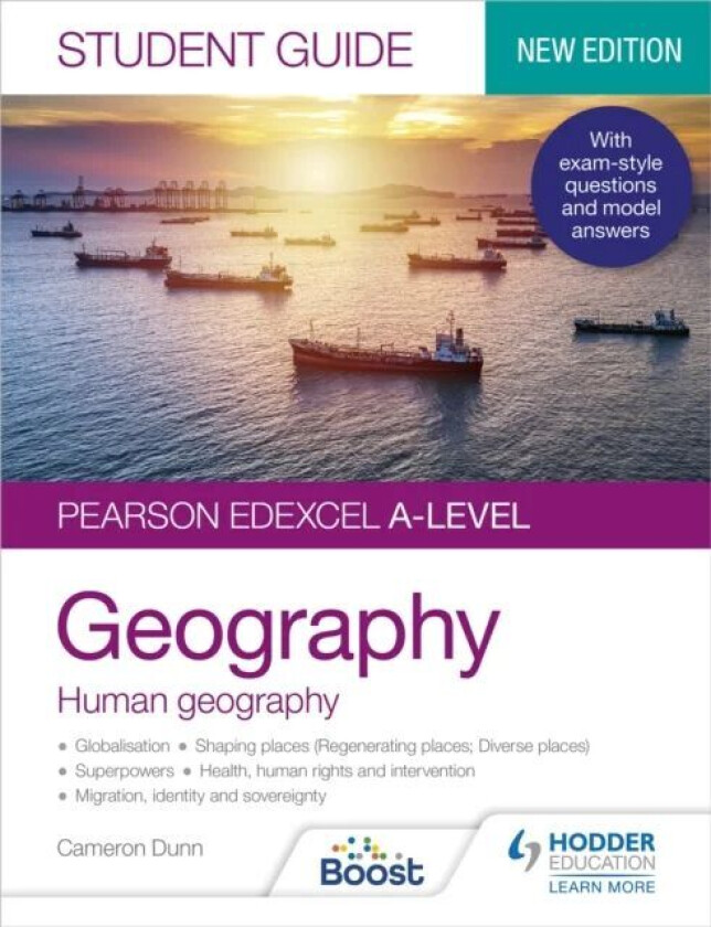 Pearson Edexcel A-level Geography Student Guide 2: Human Geography av Cameron Dunn