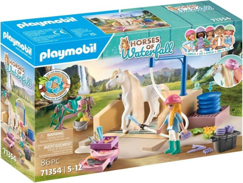 Playmobil Hovslageren Ben + Achilles Playmobil Byggeset World Of Horses 71354