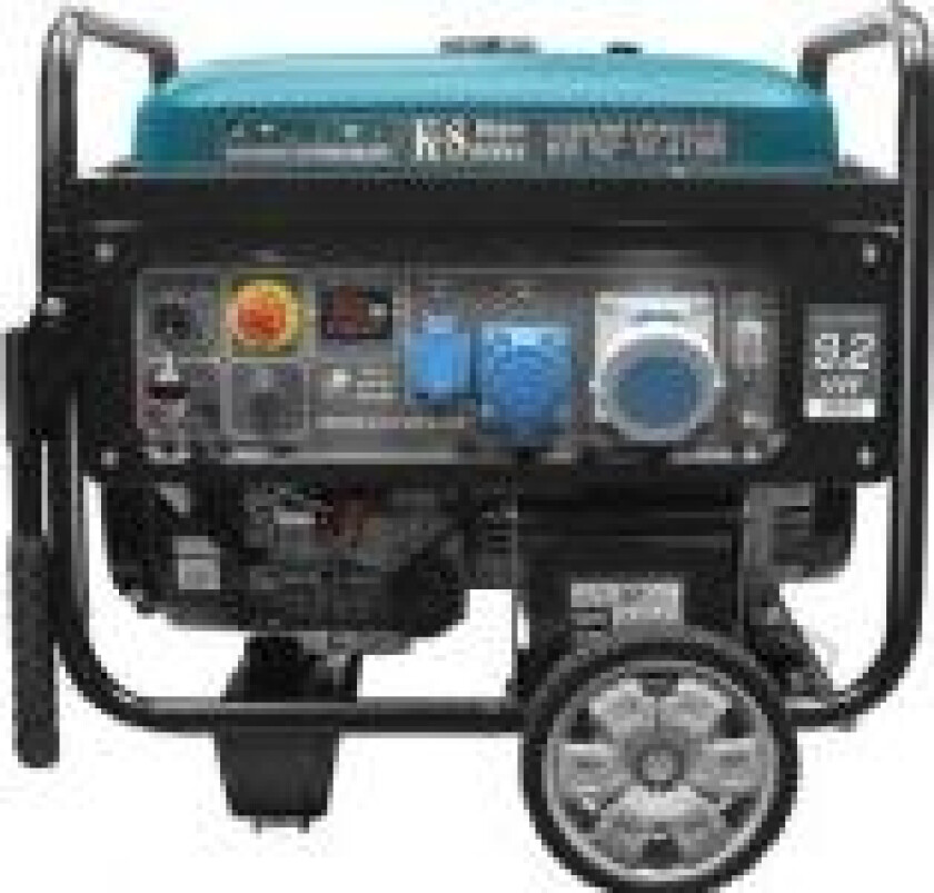 KÖNNER & SÖHNEN BENZIN-GENERATORSÆT/GENERATOR 9,0KW 230V KS 12-1E ATSR