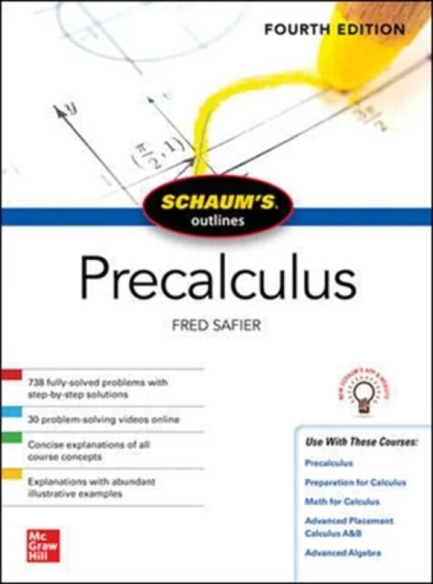 Schaum's Outline of Precalculus, Fourth Edition av Fred Safier