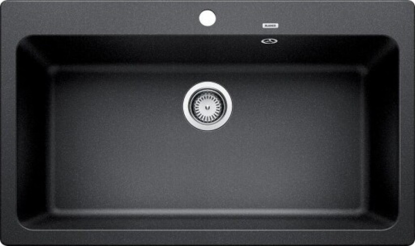 Naya XL 9 UX kjøkkenvask, 86x51 cm, antrasitt