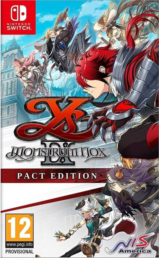 Ys IX: Monstrum Nox - Pact Edition - Nintendo Switch - RPG