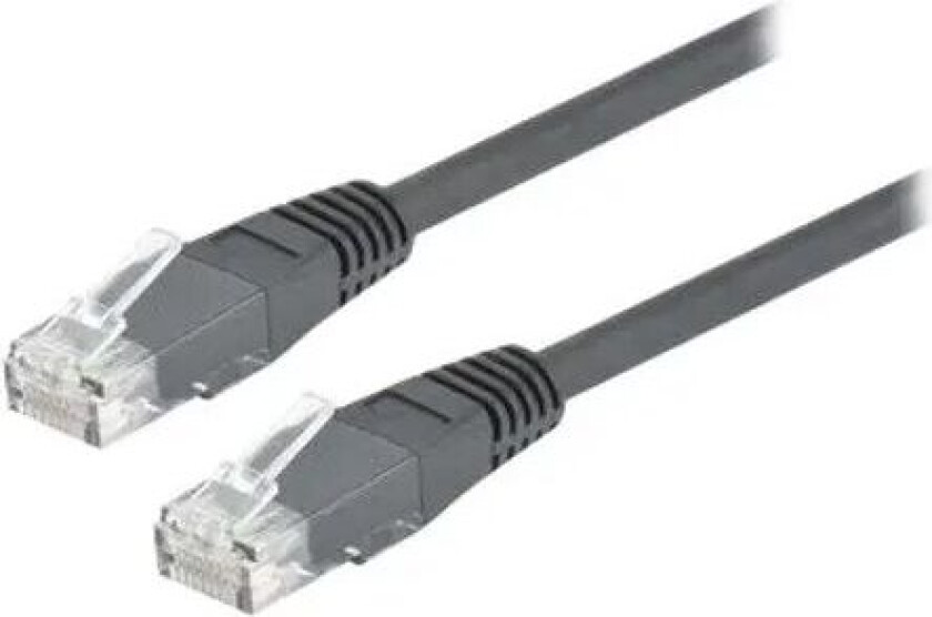 Nettverkskabel Lszh Rj-45 Rj-45 Cat 6 3m Svart