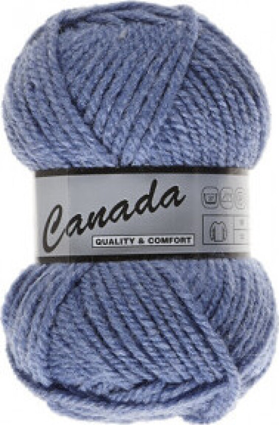 Lammy Canada Garn Unicolour 352 Dusty Mørk Blå