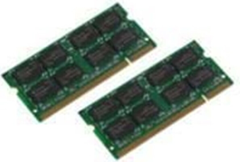 MicroMemory minne - 4 GB : 2 x 2 GB - SO DIMM 200-pin