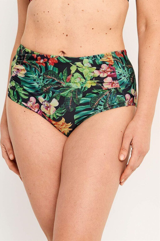Bikiniunderdel med høy midje og et blomstermønster Palm Springs Female