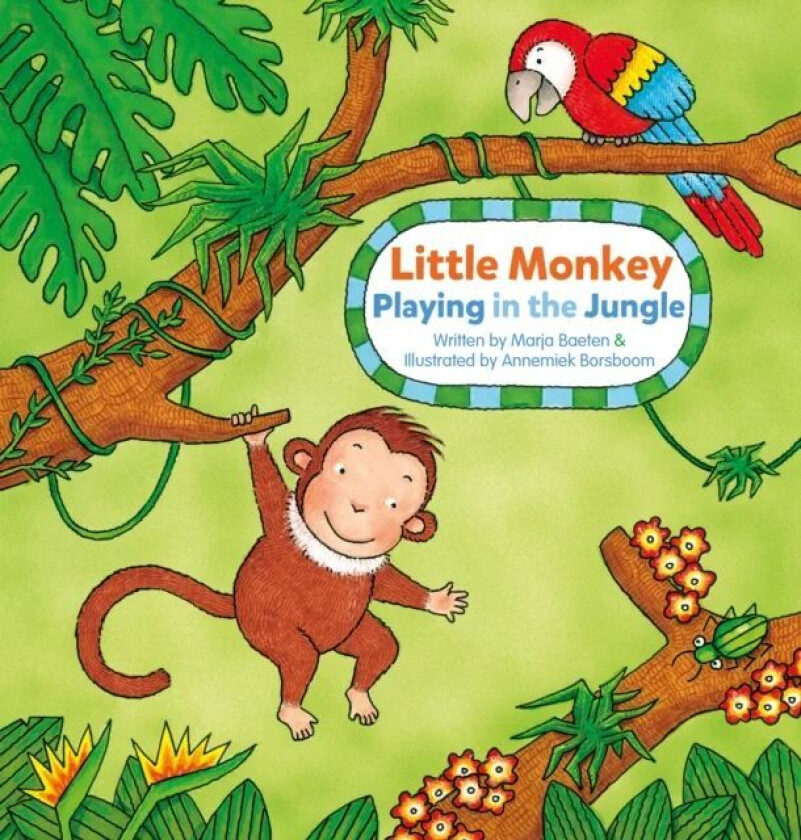 Little Monkey. Playing in the Jungle av Marja Baeten