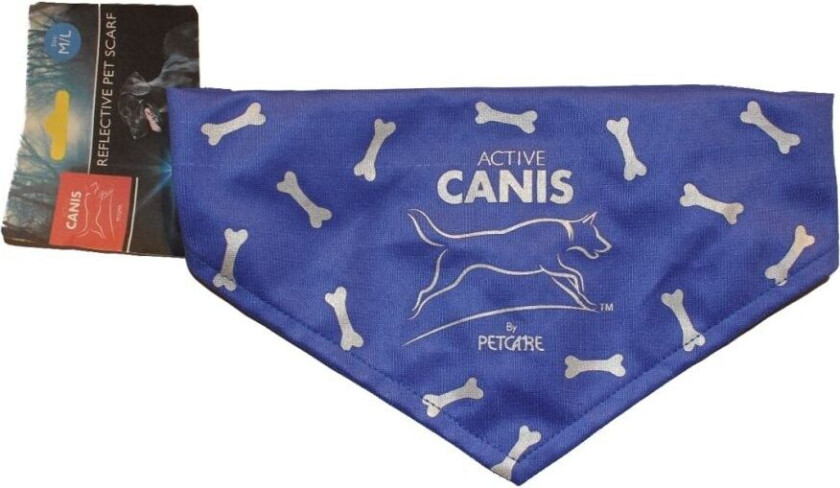Reflective scarf blue L/XL