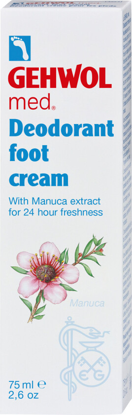 Med Deodorant Foot Cream, 75 ml