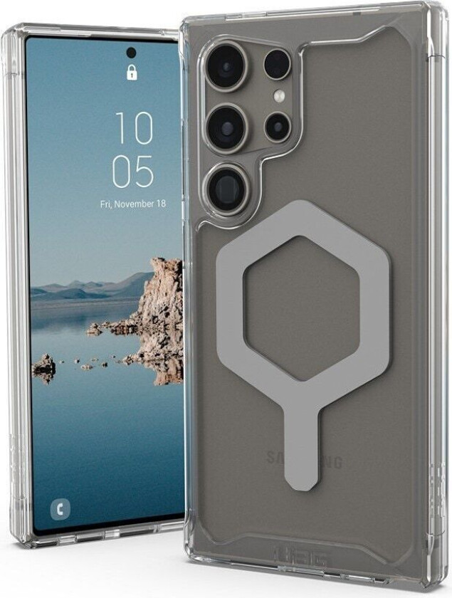 Samsung Galaxy S24 Ultra PLYO Series Deksel - MagSafe-Kompatibel - Ice / Gjennomsiktig