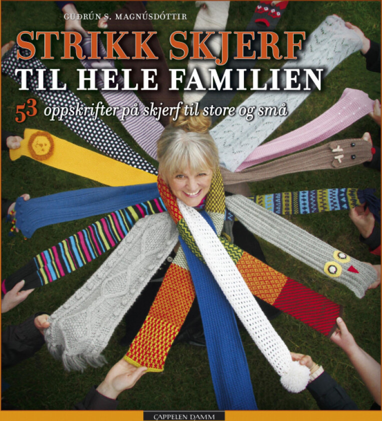 Strikk skjerf til hele familien av Guðrún S. Magnúsdóttir