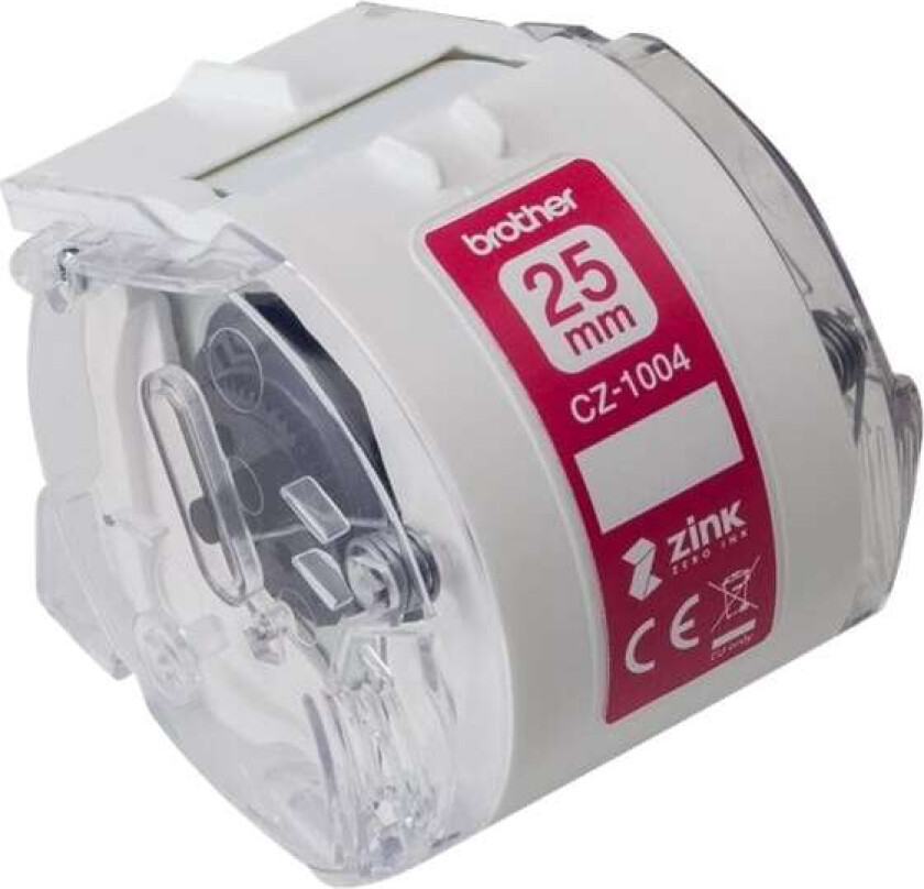 Etikett/fargebånd 25mm Cz-1004 - Vc-500w