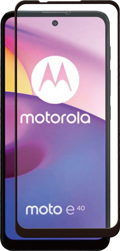 panzer Moto E40/E30 Full Fit Glass Black