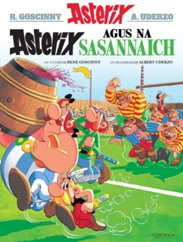 Asterix Agus Na Sasannaich (Gaelic) av Rene Goscinny