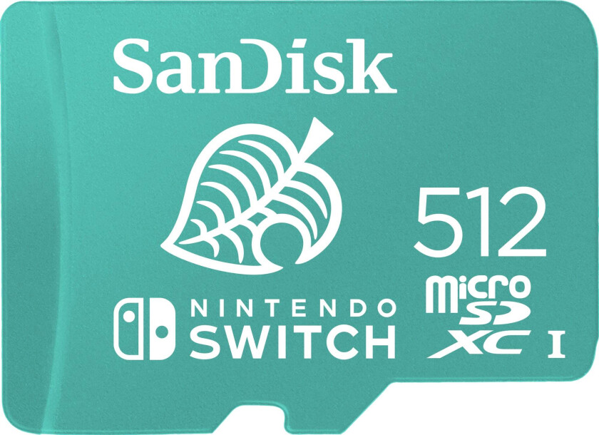 Bilde av Sandisk Microsdxc Minnekort Til Nintendo Switch - 512gb