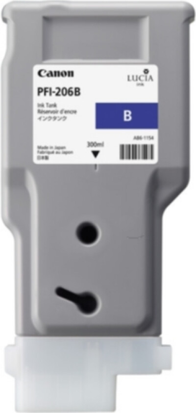 PFI-206 B Blekkpatron blå