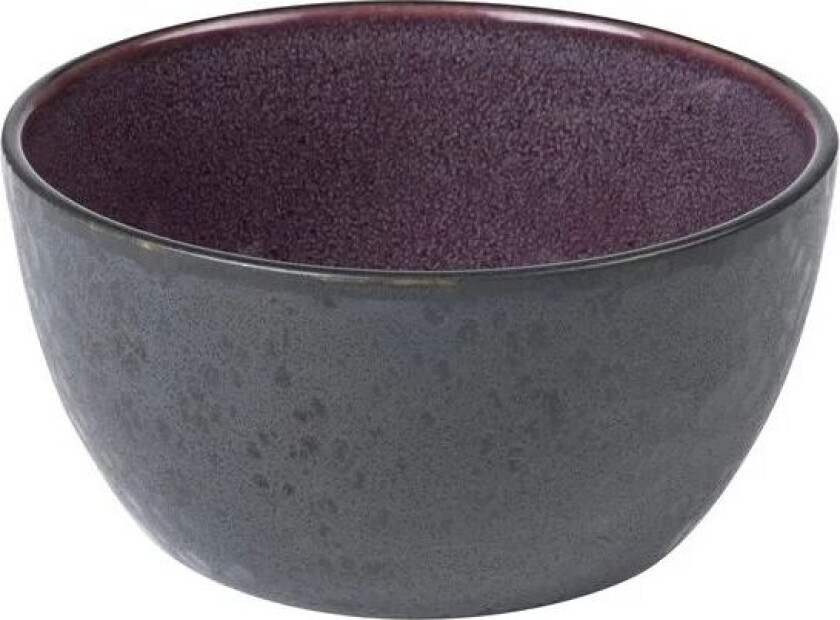 skål Ø 14 cm svart Svart-lilla
