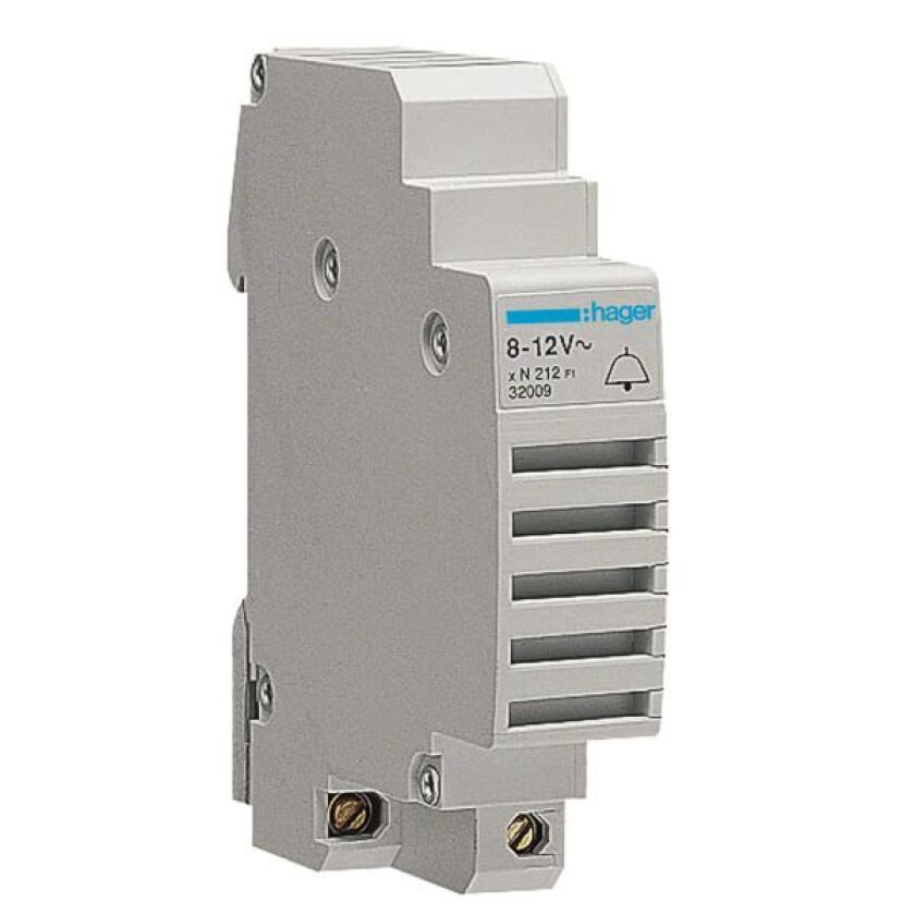 SU212 Ringeklokke for montering i normsentral 12 V