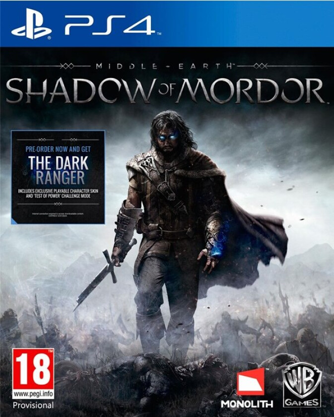 Middle-Earth: Shadow of Mordor - Sony PlayStation 4 - Action