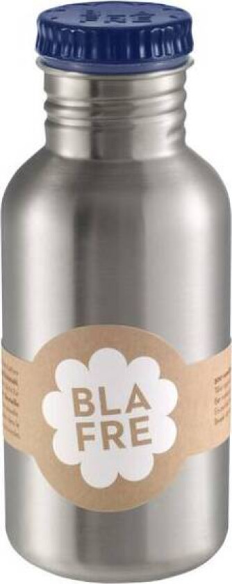 Stålflaske Marineblå 500ml