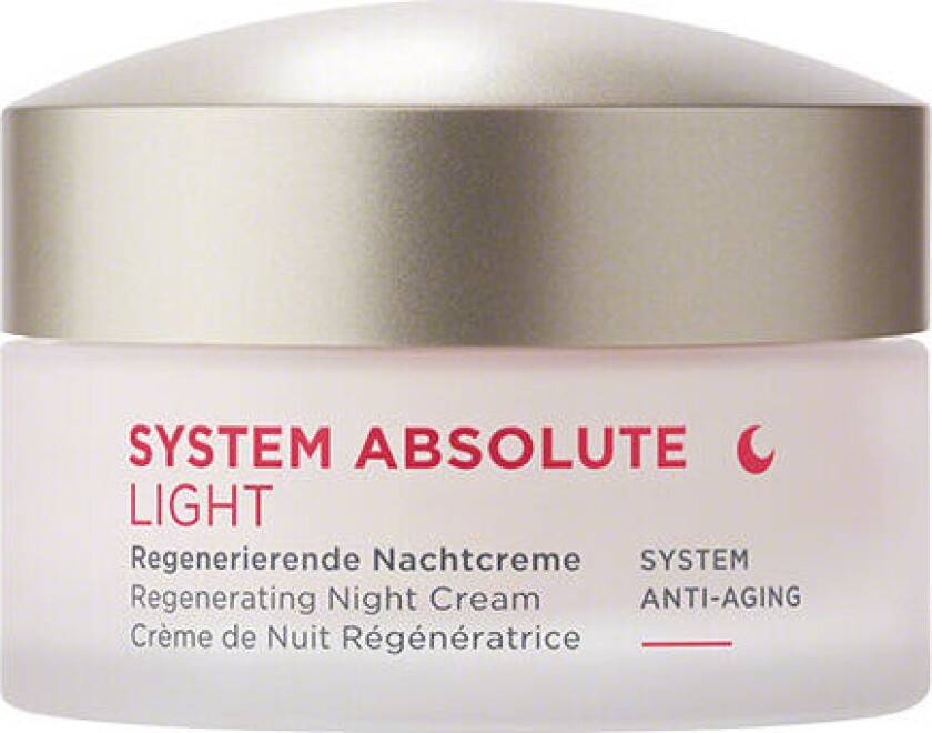 Annemarie Börlind System Absolute Night Cream light, 50 ml Annemarie Börlind Nattkrem