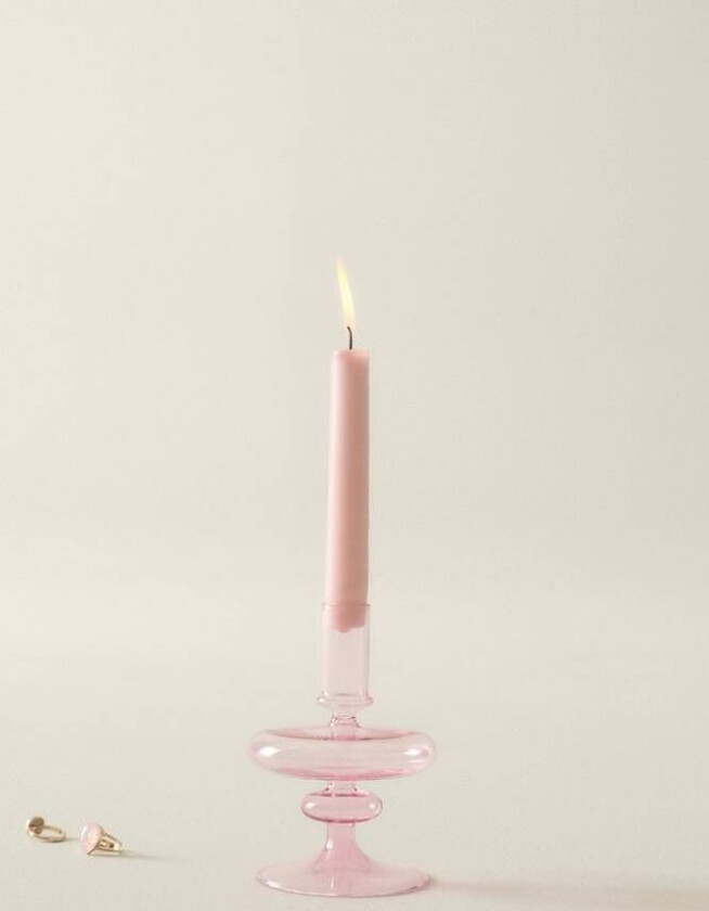 lysestake Rosa