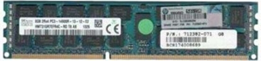 E - DDR3 - modul - 16 GB - DIMM 240-pin - 1866 MHz / PC3-14900 - CL13 - 1.5 V - registrert - ECC