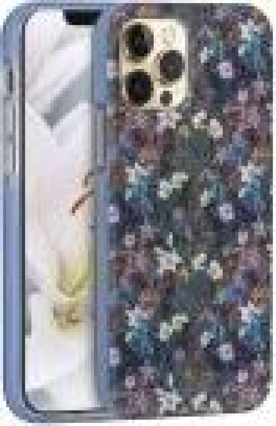 Capri - Baksidedeksel for mobiltelefon - 100 % resirkulert plast - white lillys - for Apple iPhone 13 Pro