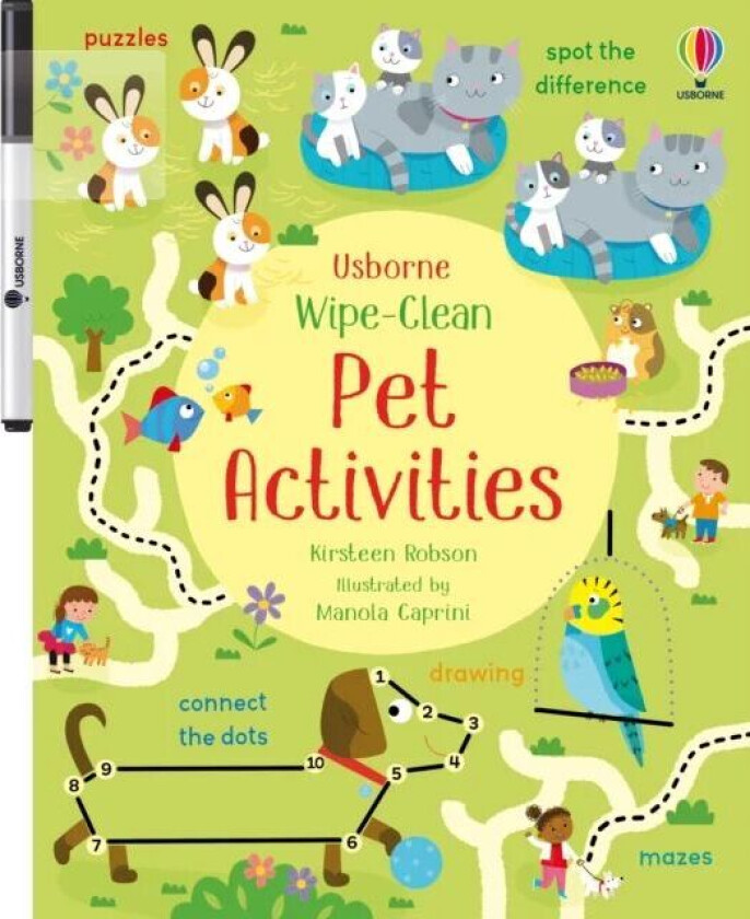 Wipe-Clean Pet Activities av Kirsteen Robson