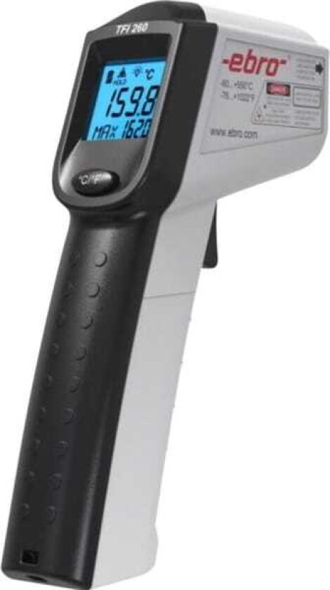 ebro TFI 260 Infrarødt termometer Optik (termometer) 12:1 -60 - +550 °C