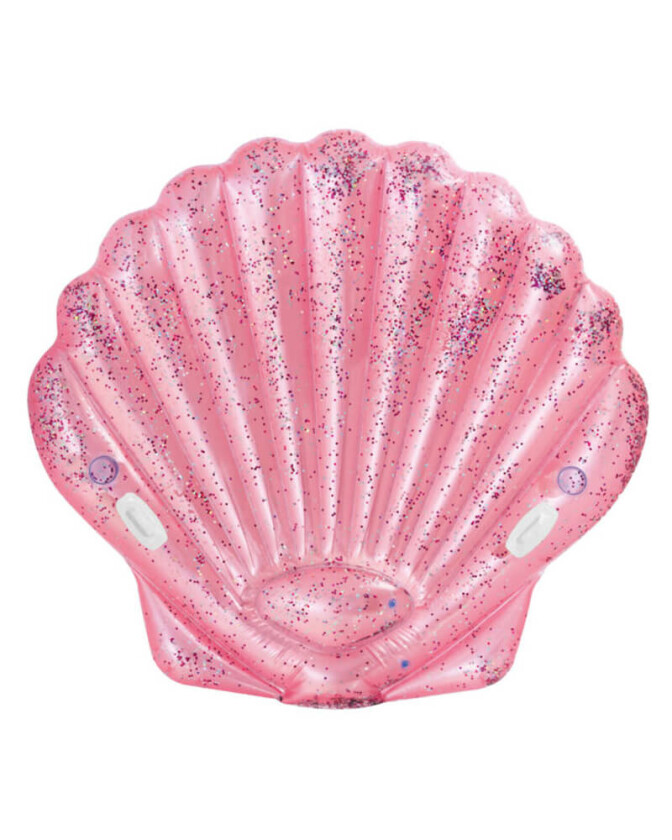Shimmering Seashell Pool Float