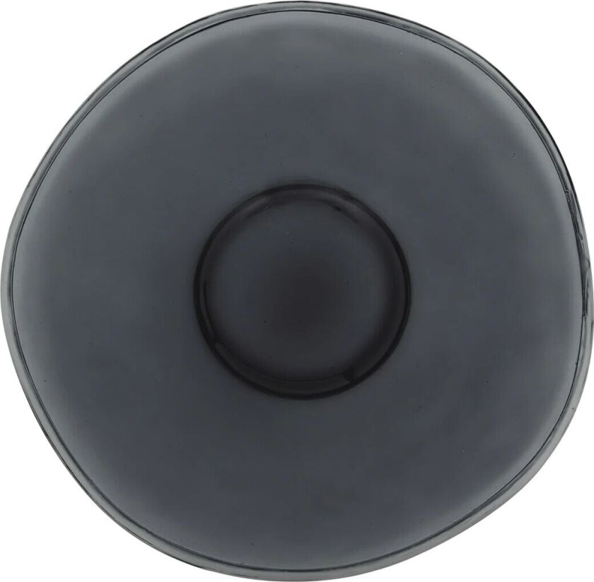 UNC tallerken gjenvunnet glass Ø 23 cm Ebony