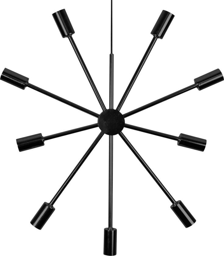 Pix adventsstjerne Svart