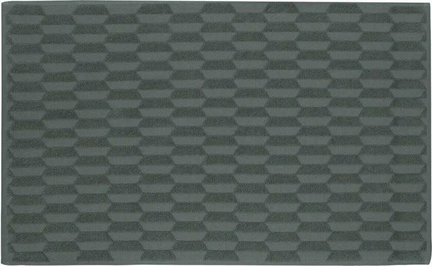 Geo baderomsmatte 50 x 80 cm Pine green