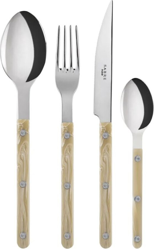 SABRE Paris Bistrot bestikk 24 deler Horn