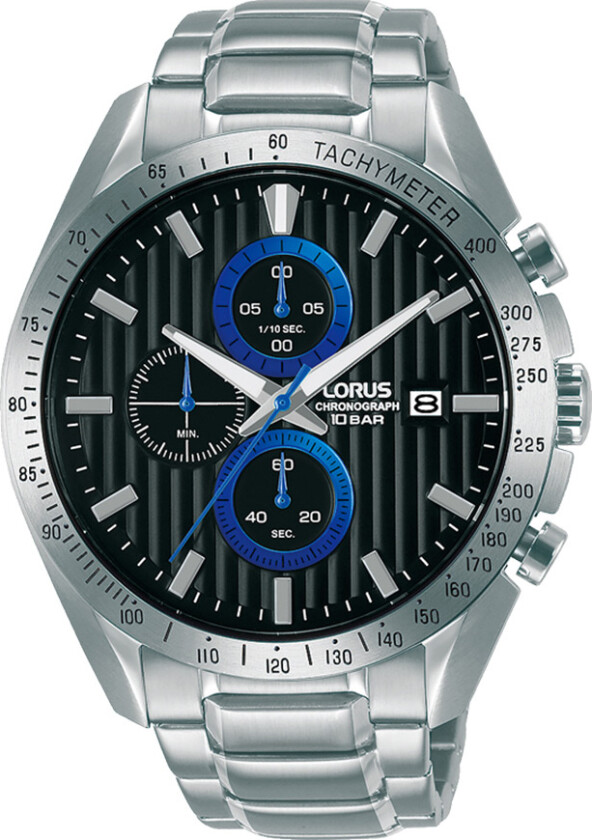Mens Chronograph RM305HX9 - Kvarts - Sølv - Herreklokker - Rustfritt stål - ledd m/pin - Mineral